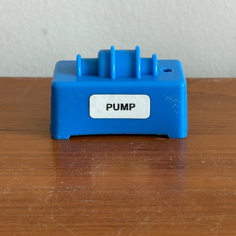 Vintage Barbie Blue Plastic Pump Accessory Replacement Part Dollhouse Toy